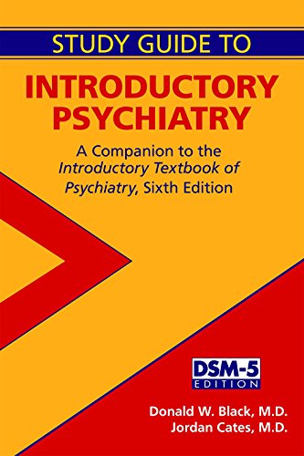 Study Guide to Introductory Psychiatry: A Companion to Textbook of Introductory Psychiatry [Paperback] Donald W Black and Jordan G Cates