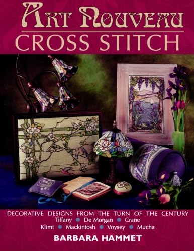 ART NOUVEAU CROSS STITCH used book depot