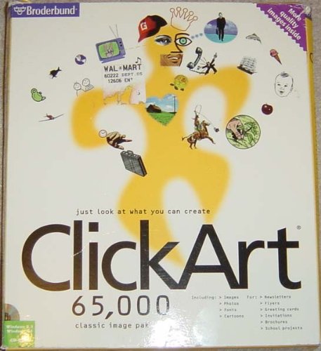 ClickArt 65,000 Classic Image Pak used book depot