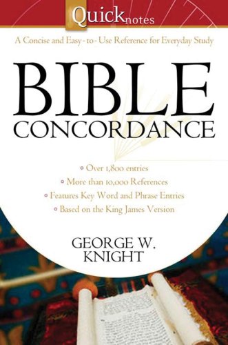Quicknotes Bible Concordance (QuickNotes Commentaries) used book depot