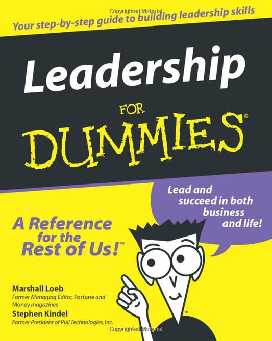 Leadership For Dummies [Paperback] Loeb, Marshall and Kindel, Stephen