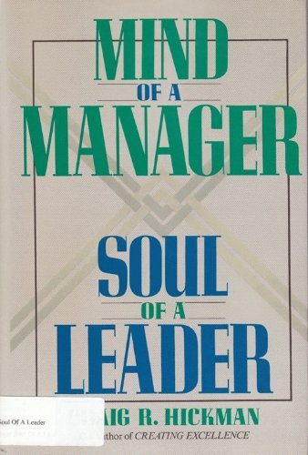 Mind of a Manager Soul of a Leader used book depot