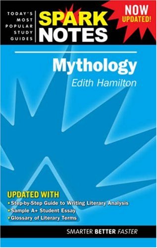 Mythology (SparkNotes Literature Guide Series) used book depot