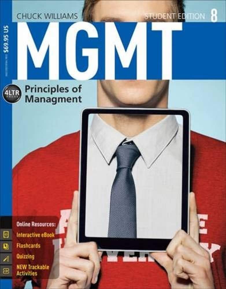 MGMT: Principles of Management (Book and Coursemate Access Card) (New, Engaging Titles from 4LTR Press) used book depot