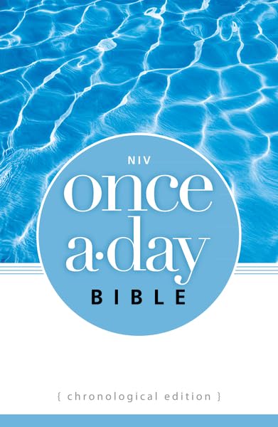 NIV, Once-A-Day Bible: Chronological Edition, Paperback used book depot
