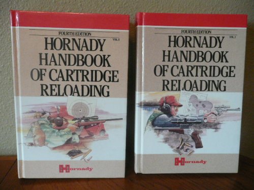 Hornady Handbook of Cartridge Reloading, Rifle-Pistol Fourth Edition, Volume 1 and Volume 2 used book depot