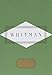 Whitman: Poems (Everyman's Library Pocket Poets Series)