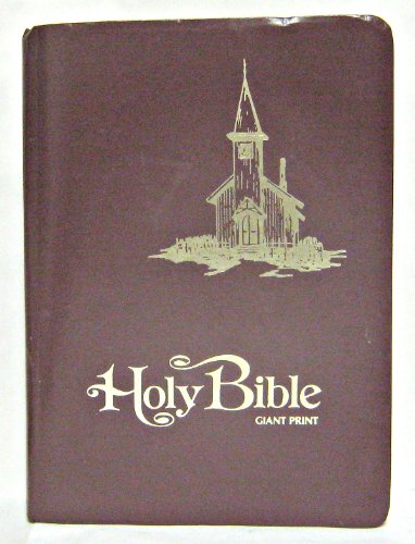 The Holy Bible in Giant Print Containing the Old and New Testaments in the King James Version Red Letter Edition and Concordance [Leather Bound] Allan Publishers, inc