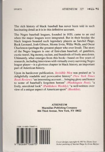 Invisible Men: Life in Baseball's Negro League