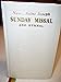 NewSaint Joseph Sunday Missal and Hymnal [Hardcover] New Saint Joseph Sunday Missal