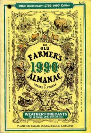 The Old Farmers Almanac1990 Yankee Books