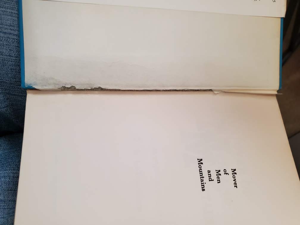 Mover of Men and Mountains used book depot