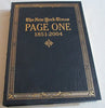 The New York Times Page One: 18512004 [Leather Bound] The New York Times