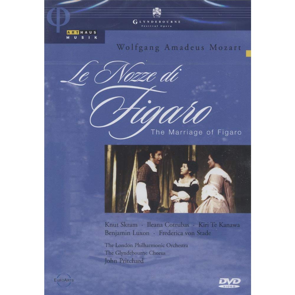 Mozart - Le Nozze di Figaro / Te Kanawa, Cotrubas, von Stade, Luxon, Skram, Fryatt; Pritchard, Glyndebourne Opera [DVD] used book depot