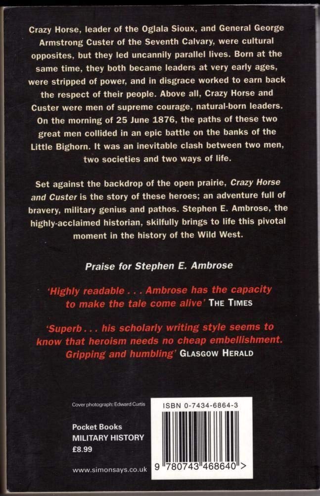 Crazy Horse and Custer (Parallel Lives of Two American Warriors) used book depot