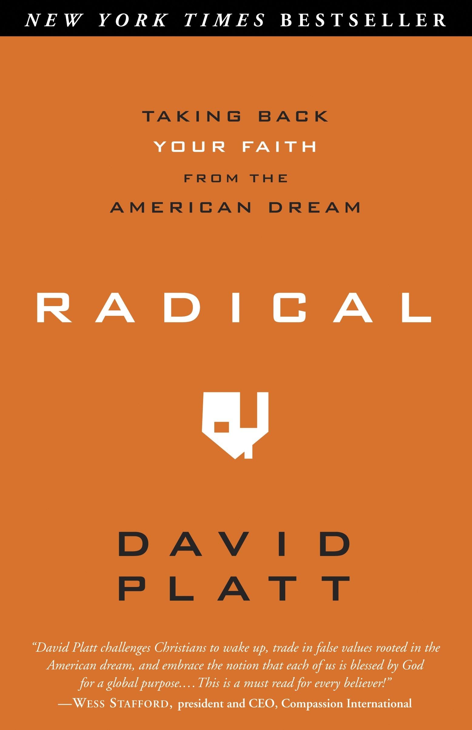 Radical: Taking Back Your Faith from the American Dream used book depot