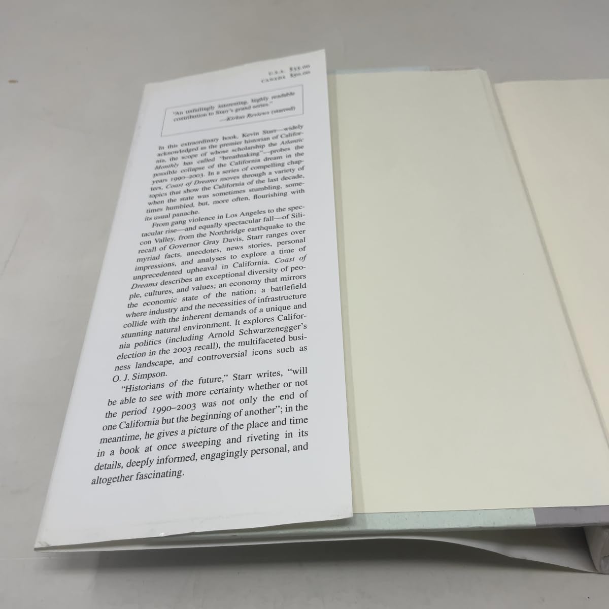 Coast of Dreams: California on the Edge, 1990-2003