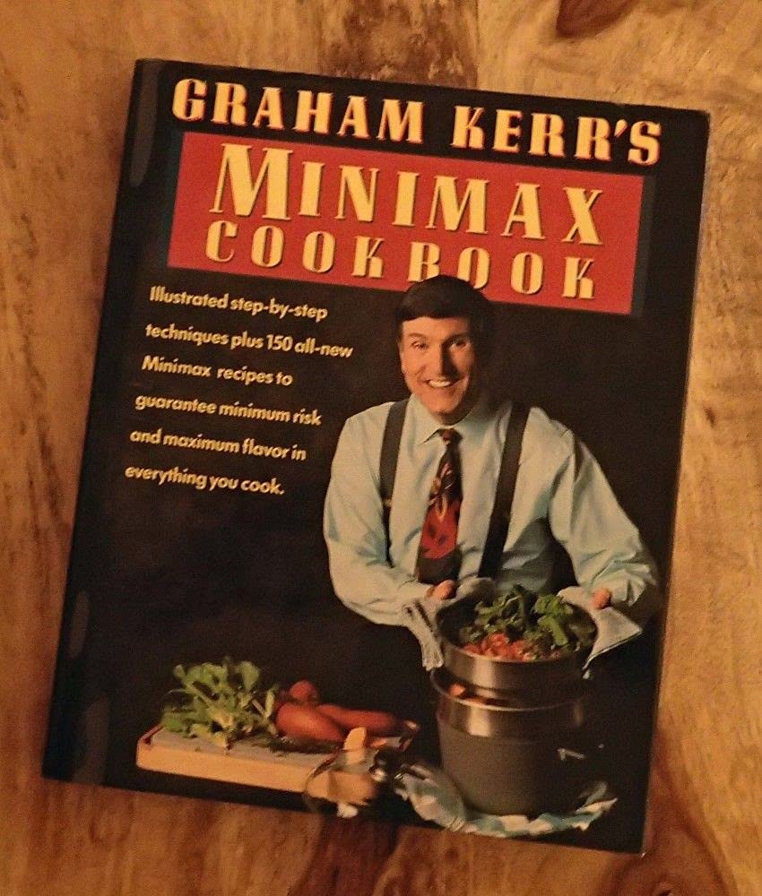 Graham Kerr's Minimax Cookbook used book depot