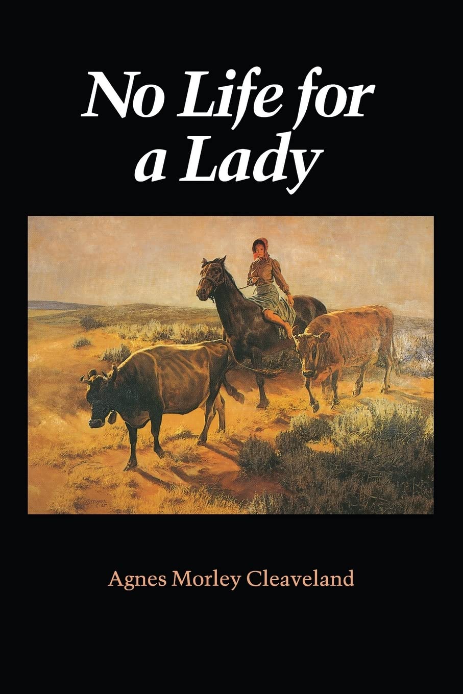 No Life for a Lady (Women of the West) used book depot