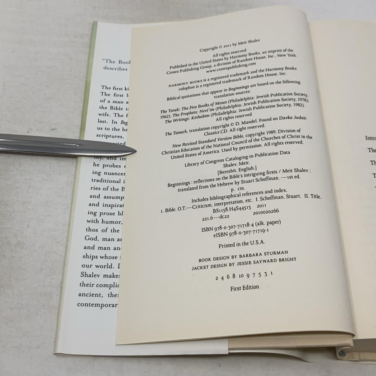 Beginnings: Reflections on the Bible's Intriguing Firsts used book depot