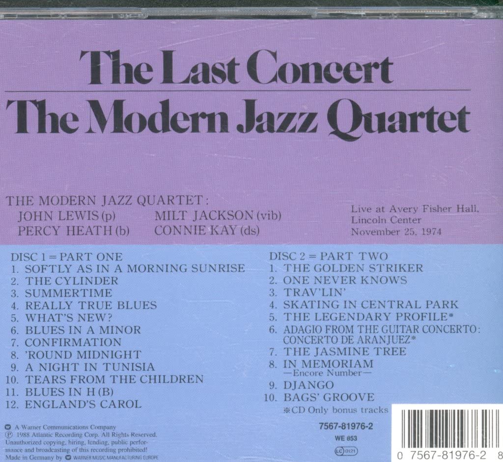 Complete Last Concert used book depot