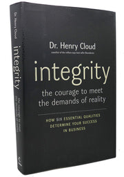 Integrity: The Courage to Meet the Demands of Reality used book depot