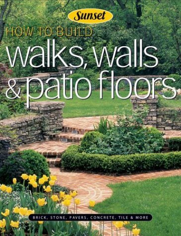 How to Build Walks, Walls & Patio Floors used book depot