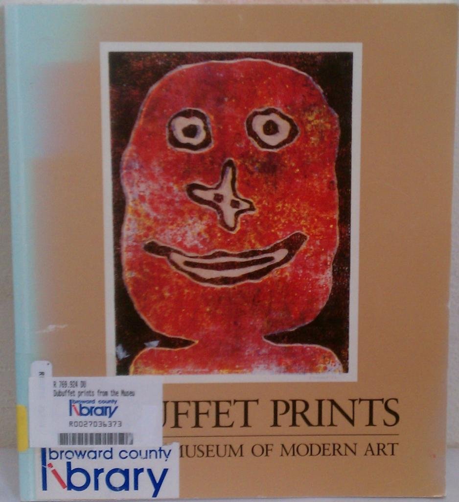 Dubuffet Prints from the Museum of Modern Art used book depot