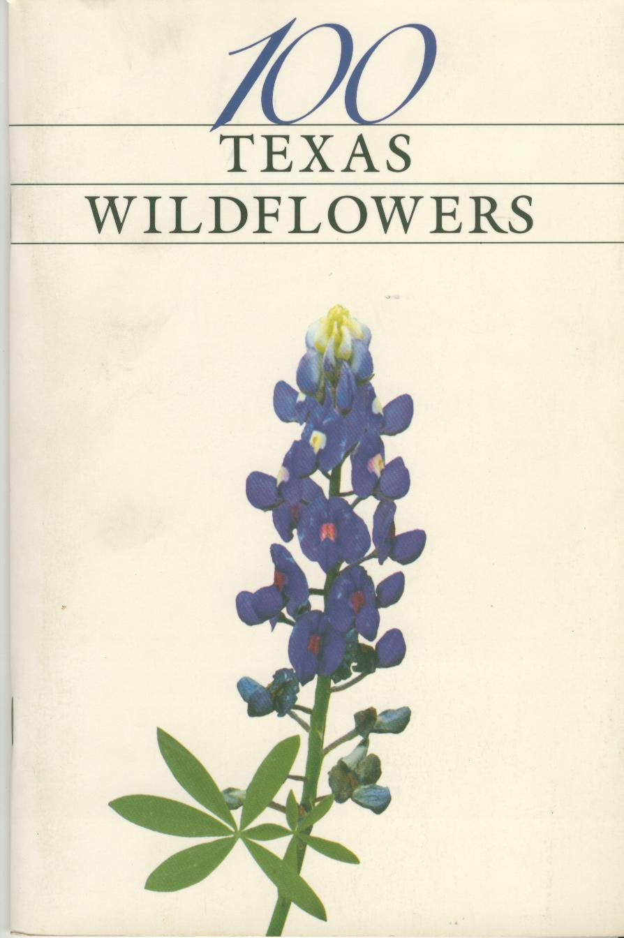 100 Texas Wildflowers used book depot
