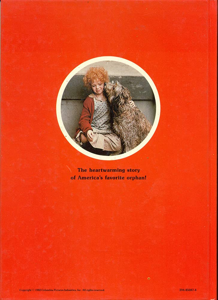 ANNIE: THE STORYBOOK BASED ON THE MOVIE used book depot