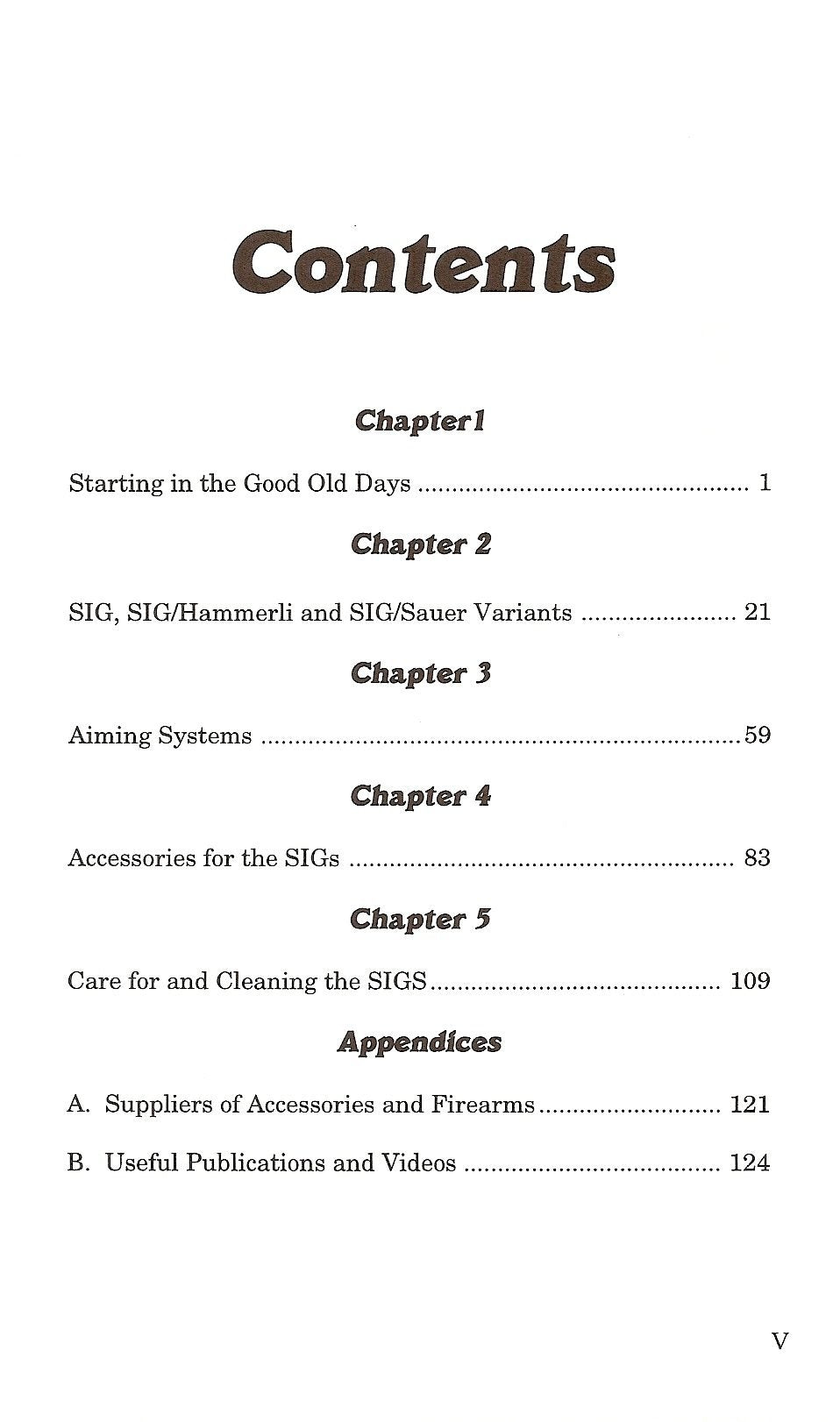 The SIG Handguns used book depot