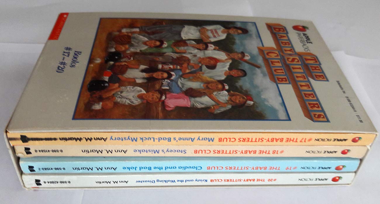 The Baby-Sitters Club: Mary Anne's Bad-Luck Mystery/Stacey's Mistake/Claudia and the Bad Joke/Kristy and the Walking Disaster, #s 17-20. used book depot