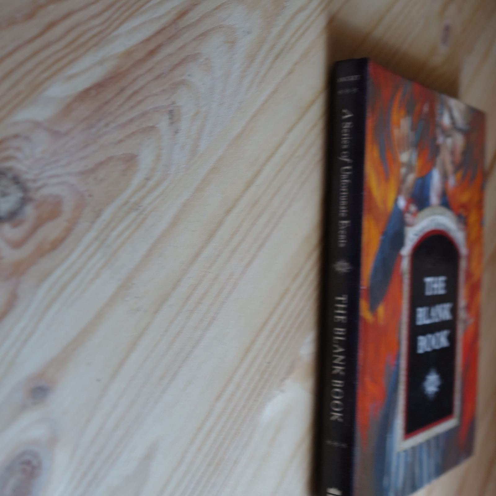 The Blank Book (A Series of Unfortunate Events Journal) used book depot
