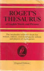 Roget's Thesaurus of English Words and Phrases used book depot