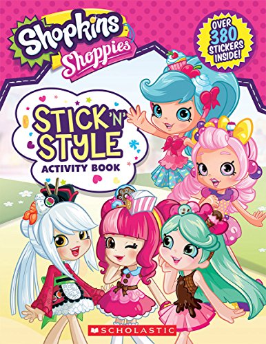 Stick n Style Activity Book Shopkins: Shoppies Stephens, Leigh