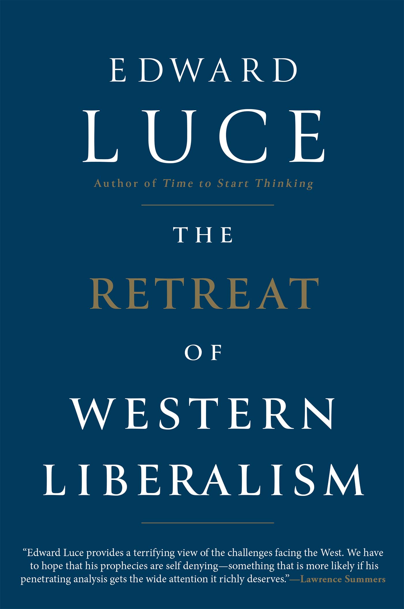 The Retreat of Western Liberalism used book depot