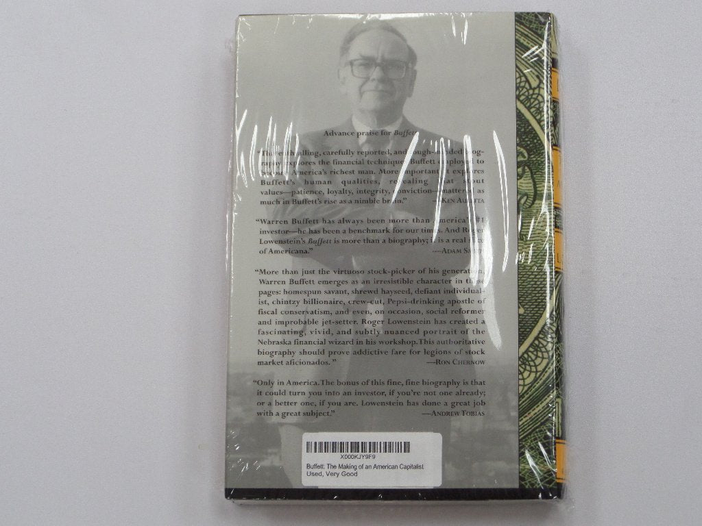 Buffett: The Making of an American Capitalist used book depot