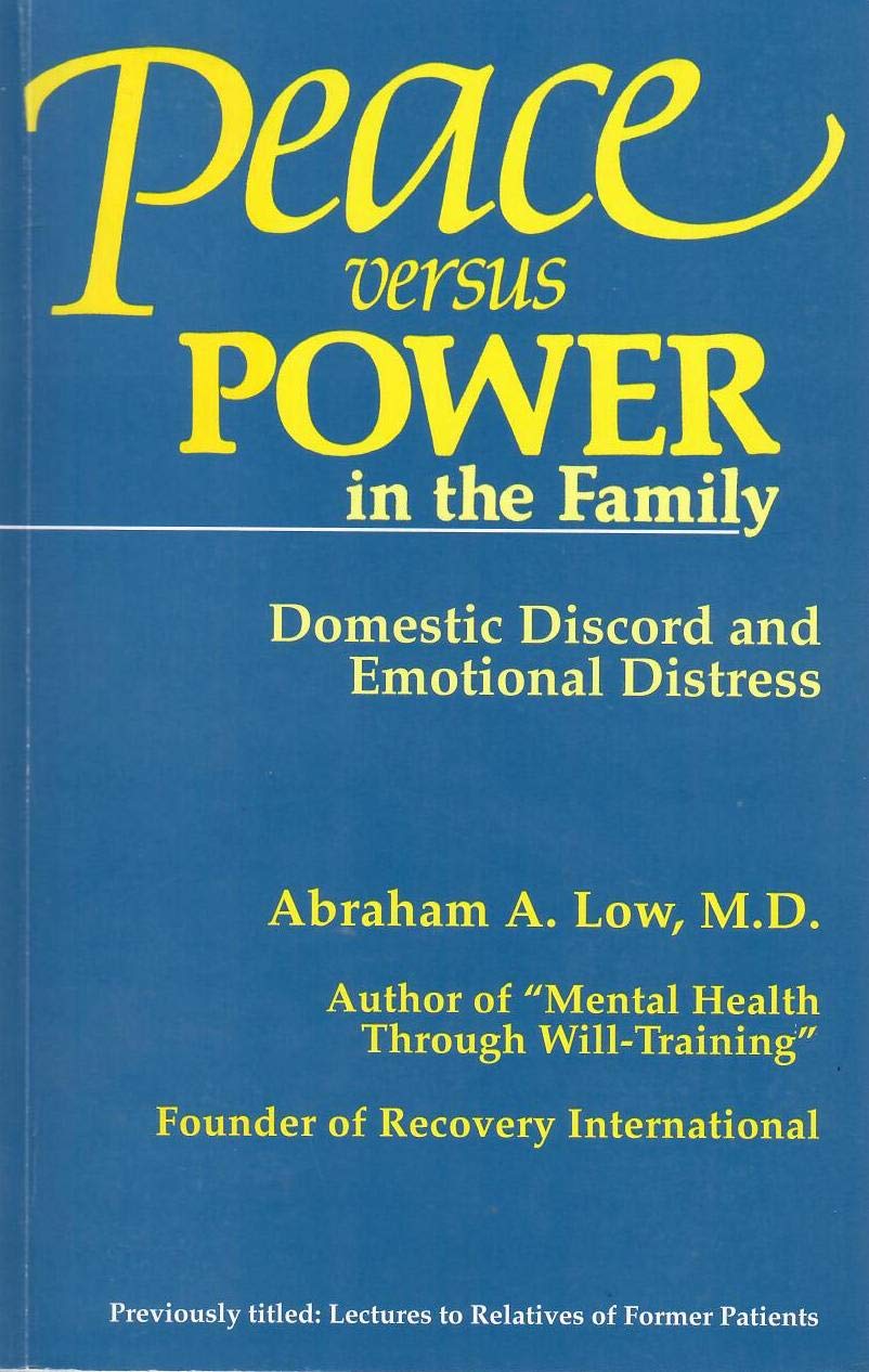 Peace Vs. Power in the Family: Domestic Discord and Emotional Distress used book depot