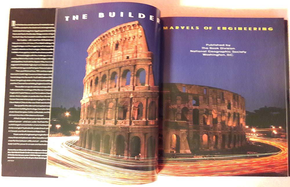 THE BUILDERS - MARVELS OF ENGINEERING used book depot