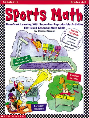 Sports Math (Grades 4-8) used book depot