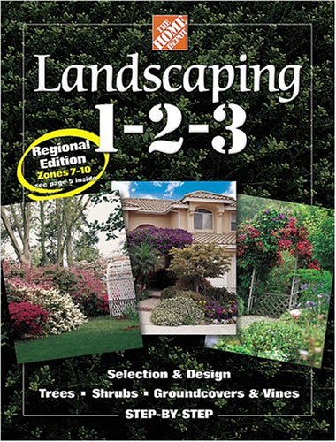 The Home Depot Landscaping 1-2-3: Regional Edition Zones 7-10 used book depot