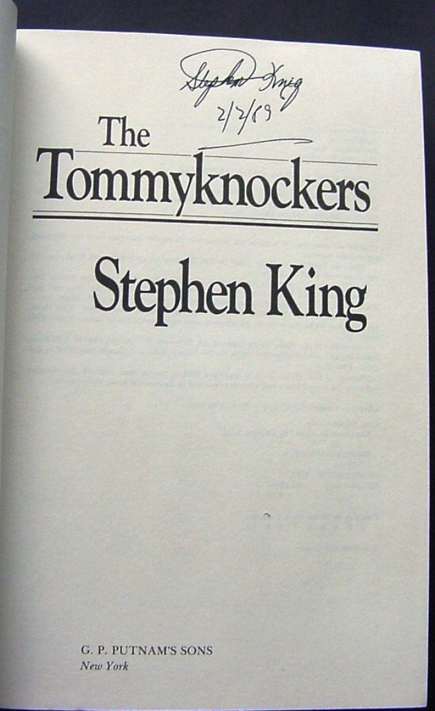 The Tommyknockers used book depot
