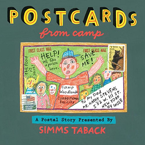 Postcards from Camp Hardcover Simms Taback used book depot