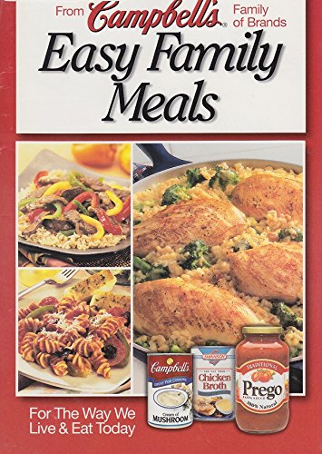 Easy Family Meals used book depot