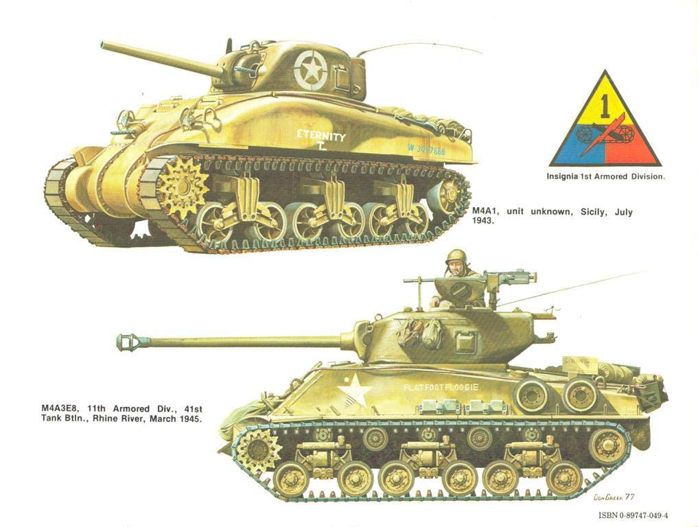Sherman in Action - Armor No. 16