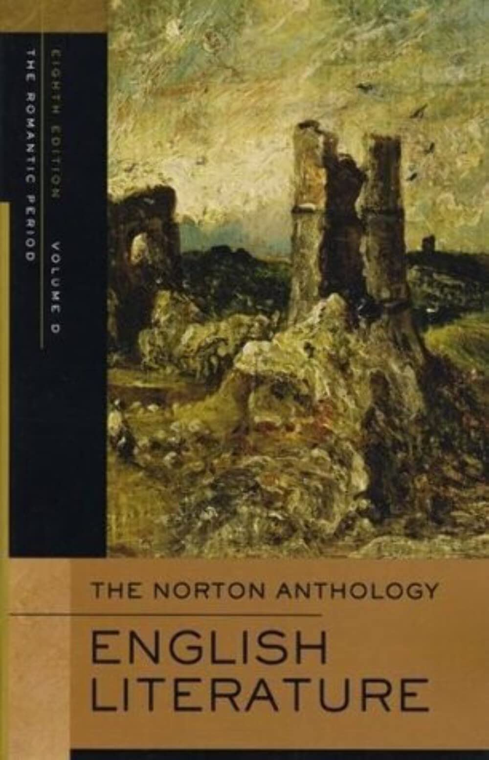 The Norton Anthology of English Literature, Volume D: The Romantic Period used book depot