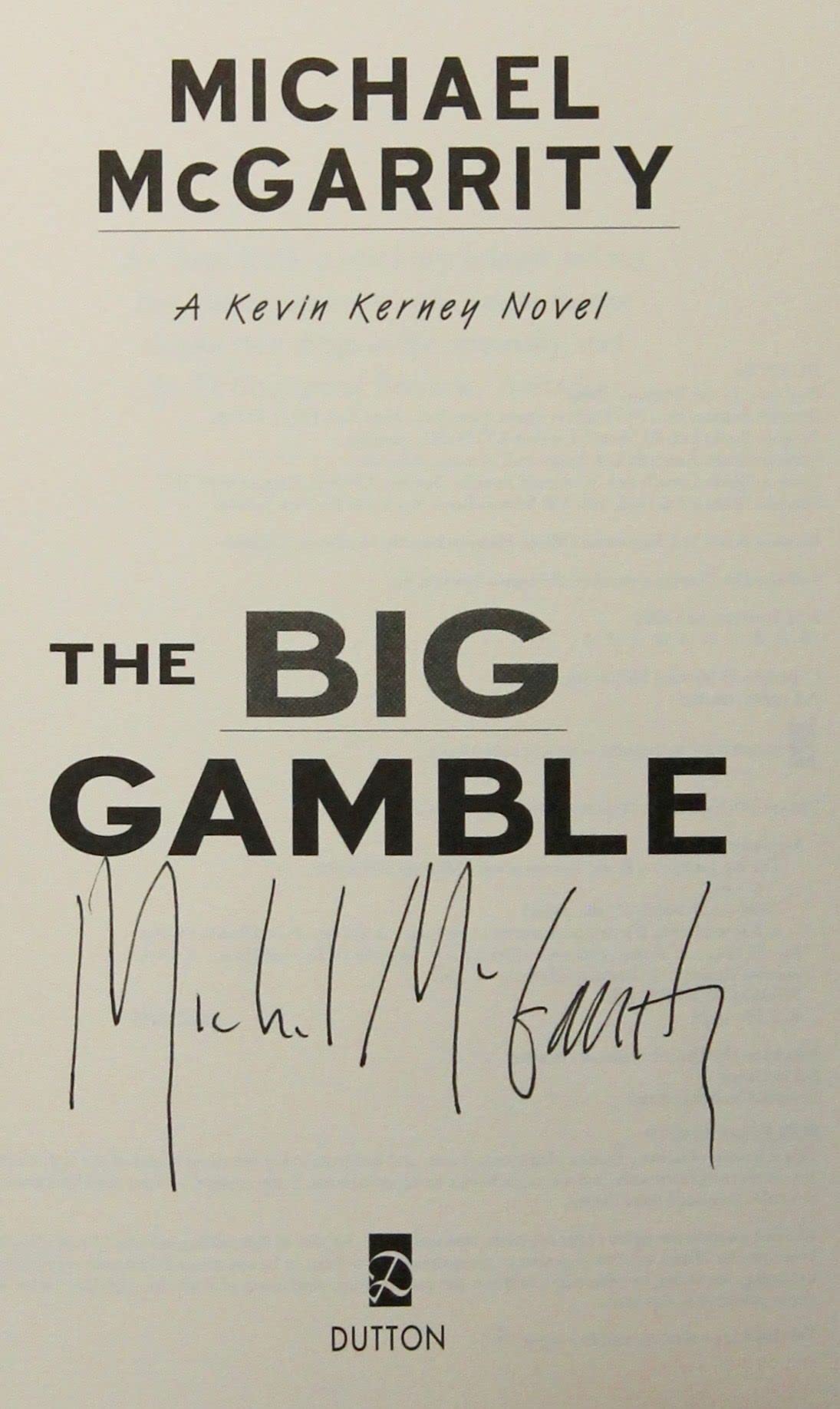 The Big Gamble: A Kevin Kerney Novel (Kevin Kerney Novels) used book depot