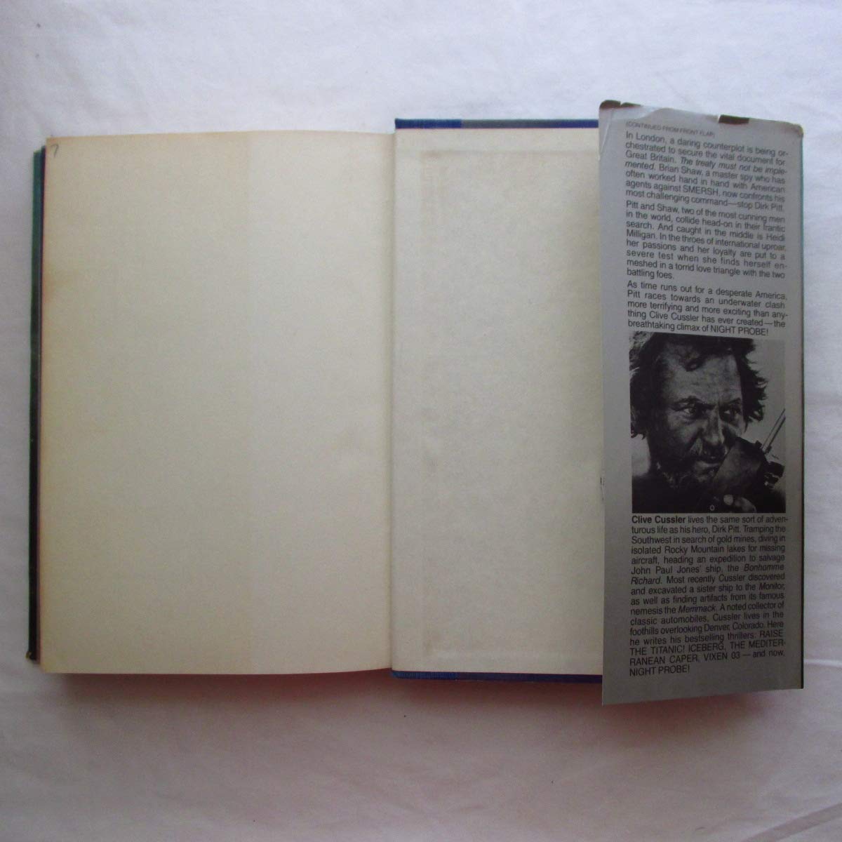 Night Probe! (Dirk Pitt Adventure) used book depot