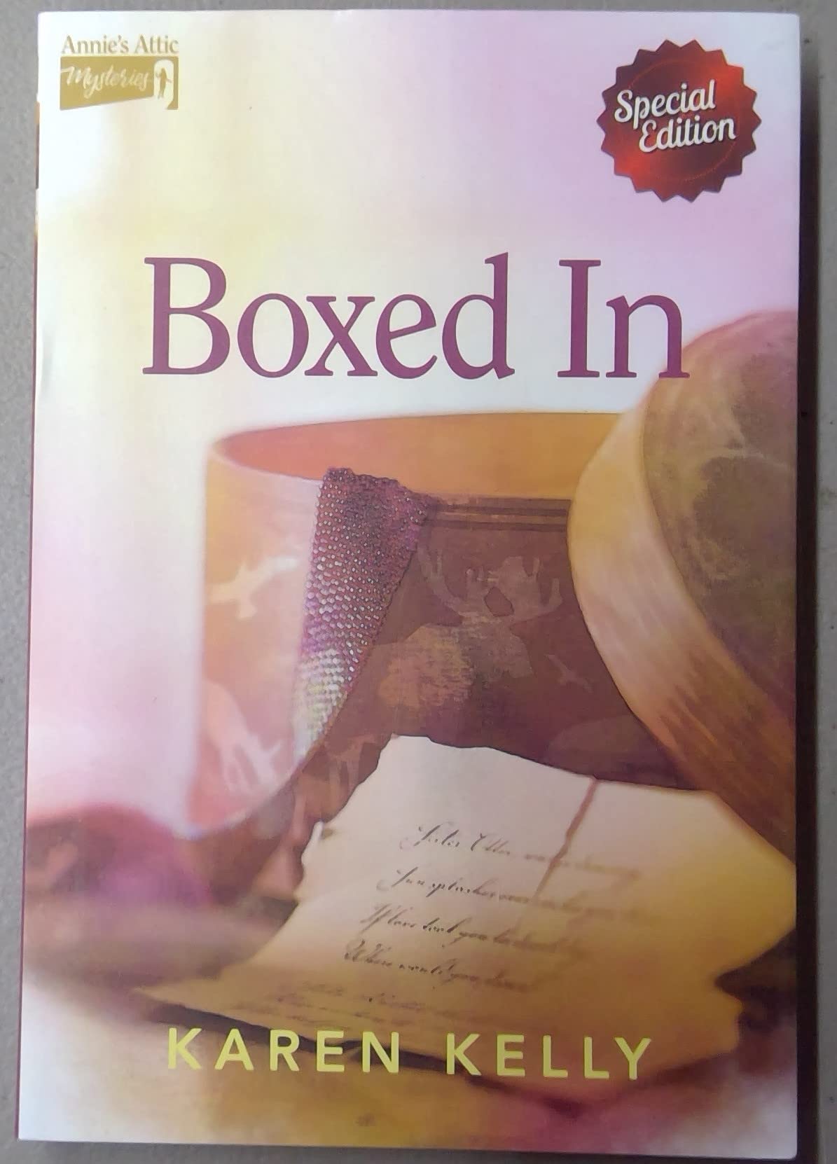 Boxed In - Annie's Attic Mysteries - Special Edition used book depot