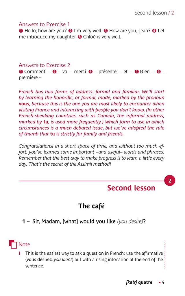 French Workbook (With Ease) used book depot